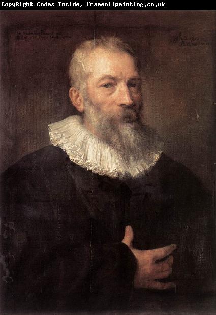 DYCK, Sir Anthony Van Portrait of the Artist Marten Pepijn dfg